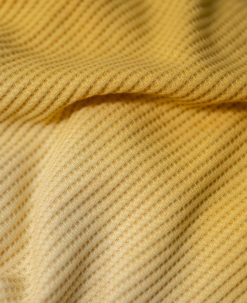 Yellow Structured Ombre T-Shirt.