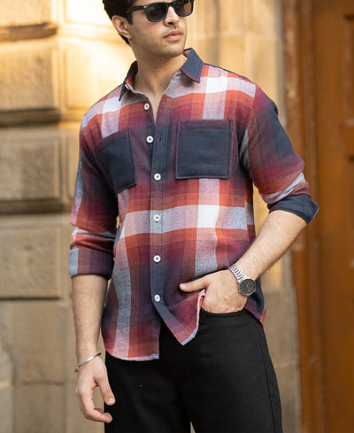 Multicolour Macro Checks Shirt