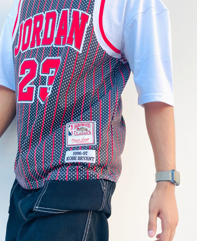 White Jordan 23 Oversize Drop Shoulder T Shirt