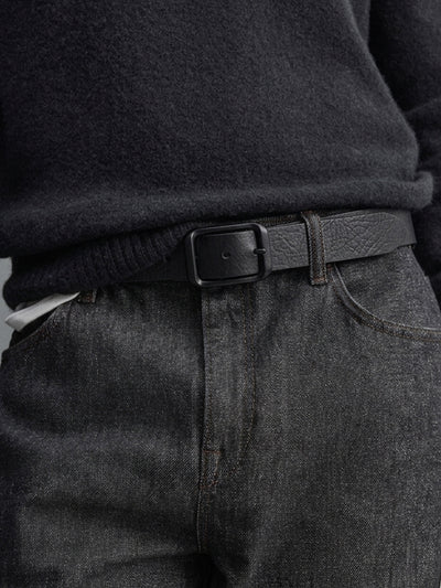 Black Casual Belt