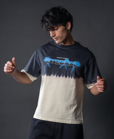 Black Bleached Graphic T-Shirt
