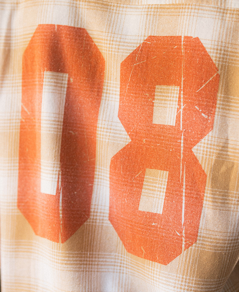 Beige Structured Checks Shirt
