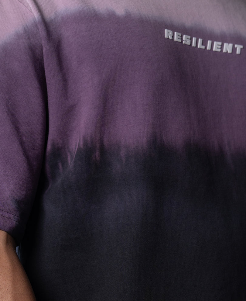 Purple Ombre Oversize T-Shirt.