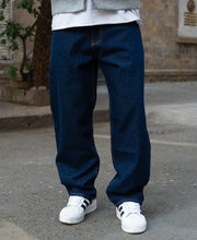 Raw Indigo Baggy Jeans.