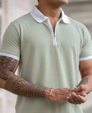 Pista Green Regular Fit Half Sleeves T-Shirt