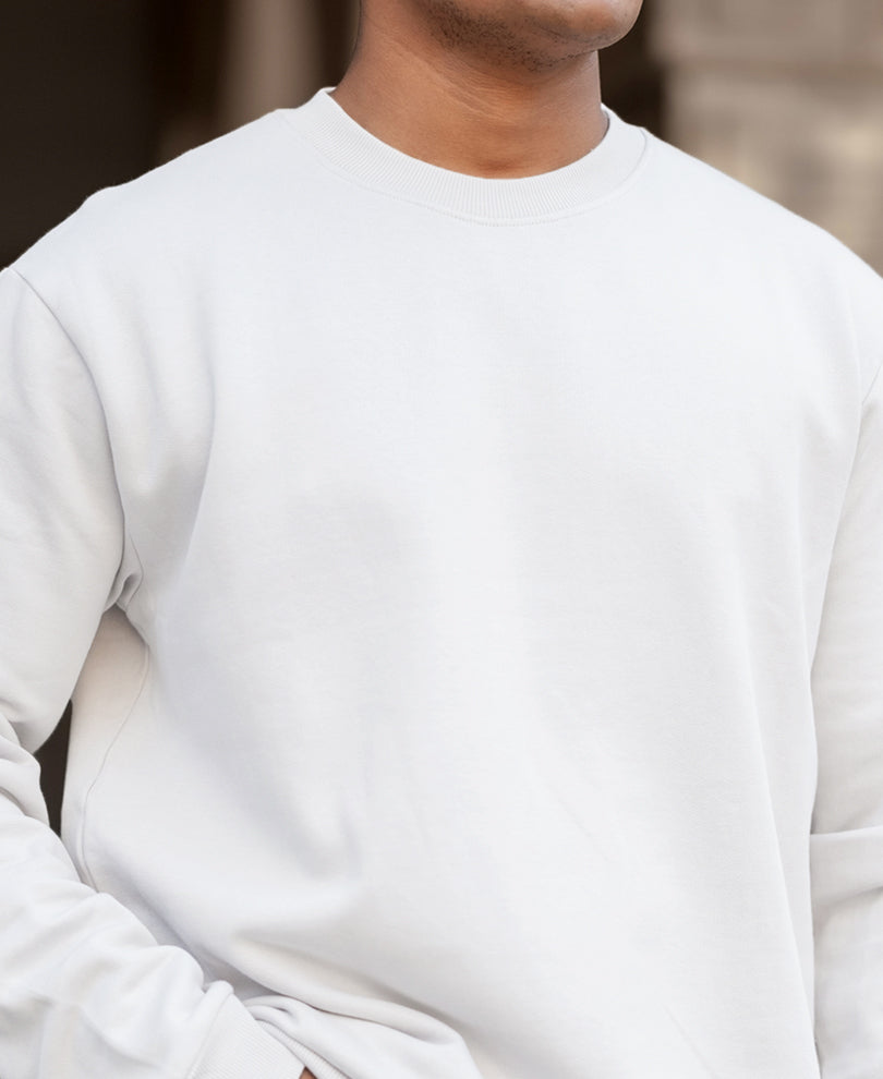 White Plain Regular Fit T-Shirt