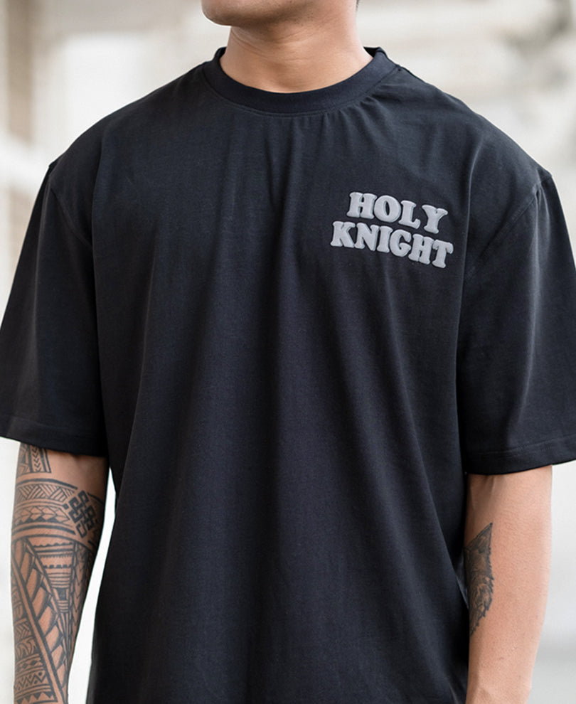 Black Printed T-Shirt