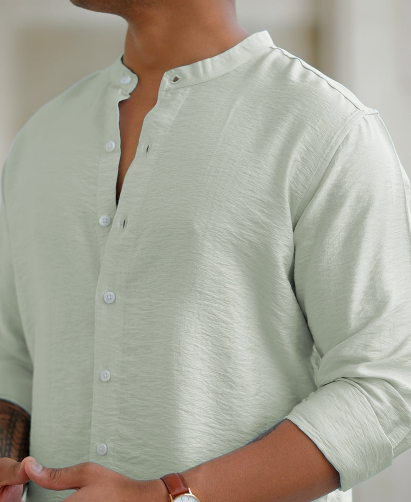 Pista Regular Fit Plain Shirt.