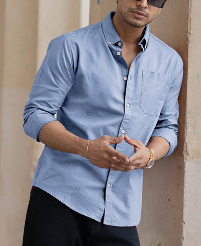 Sky Blue Oxford Shirt
