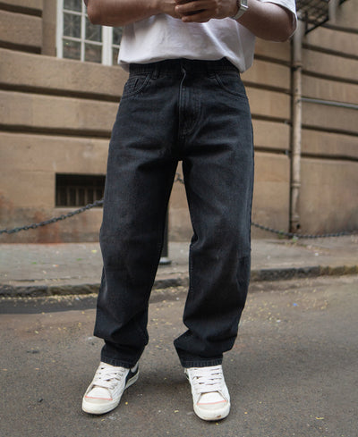 Charcoal Baggy Jeans