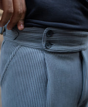 Grey Knit Gurkha Pant.