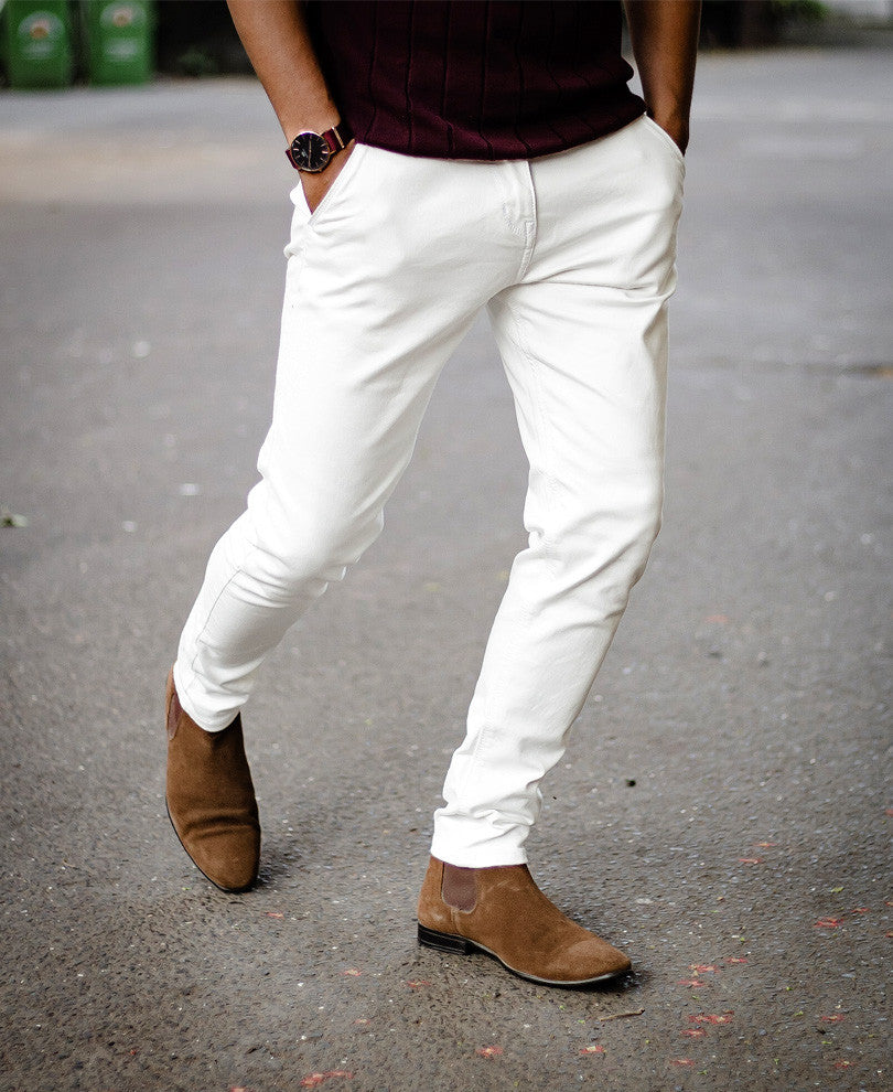 White Basic Denim Jeans