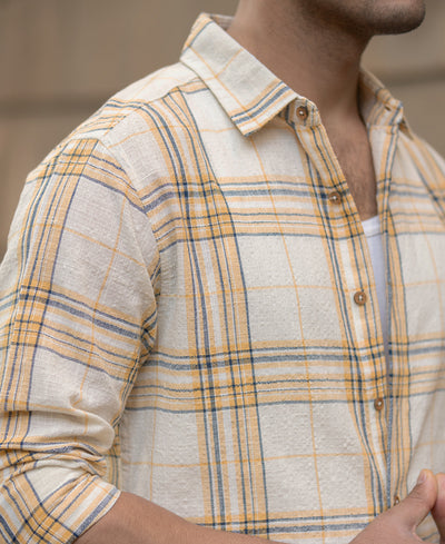 Off-White Lightweight Structure Checks Shirt