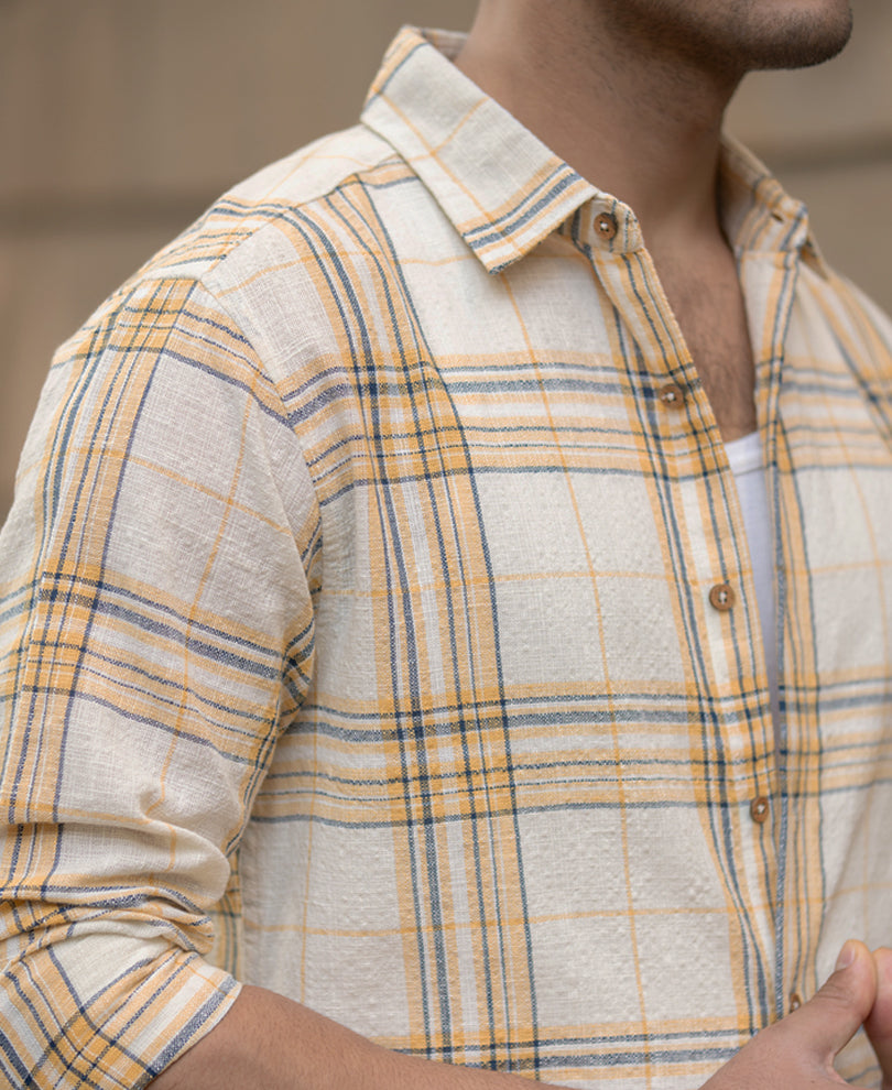 Off-White Lightweight Structure Checks Shirt