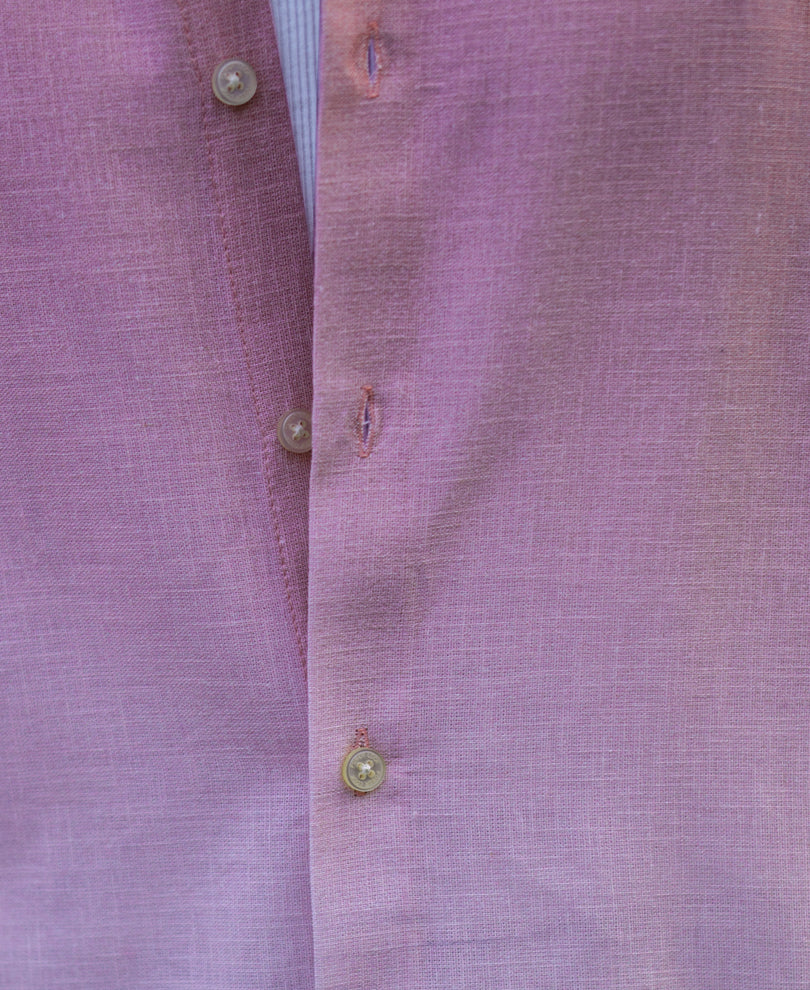Dusty Pink Lightweight Ombre Shirt