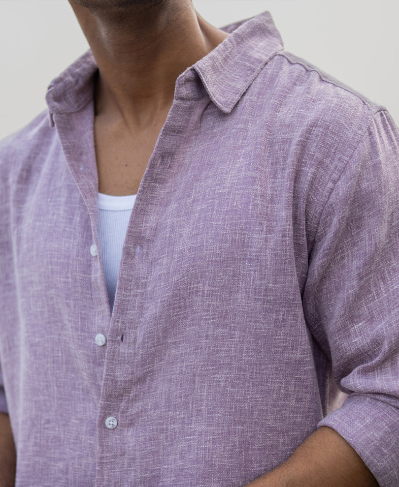 Lilac Structured Shirt