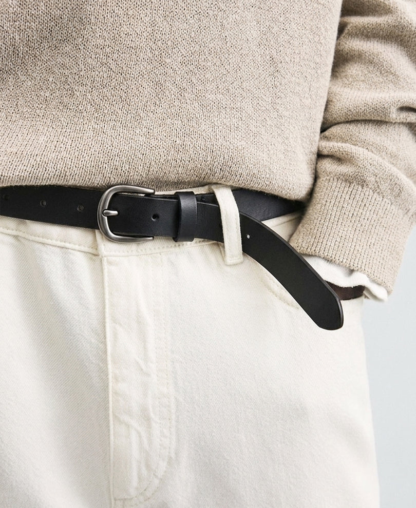 Black Dress Belt