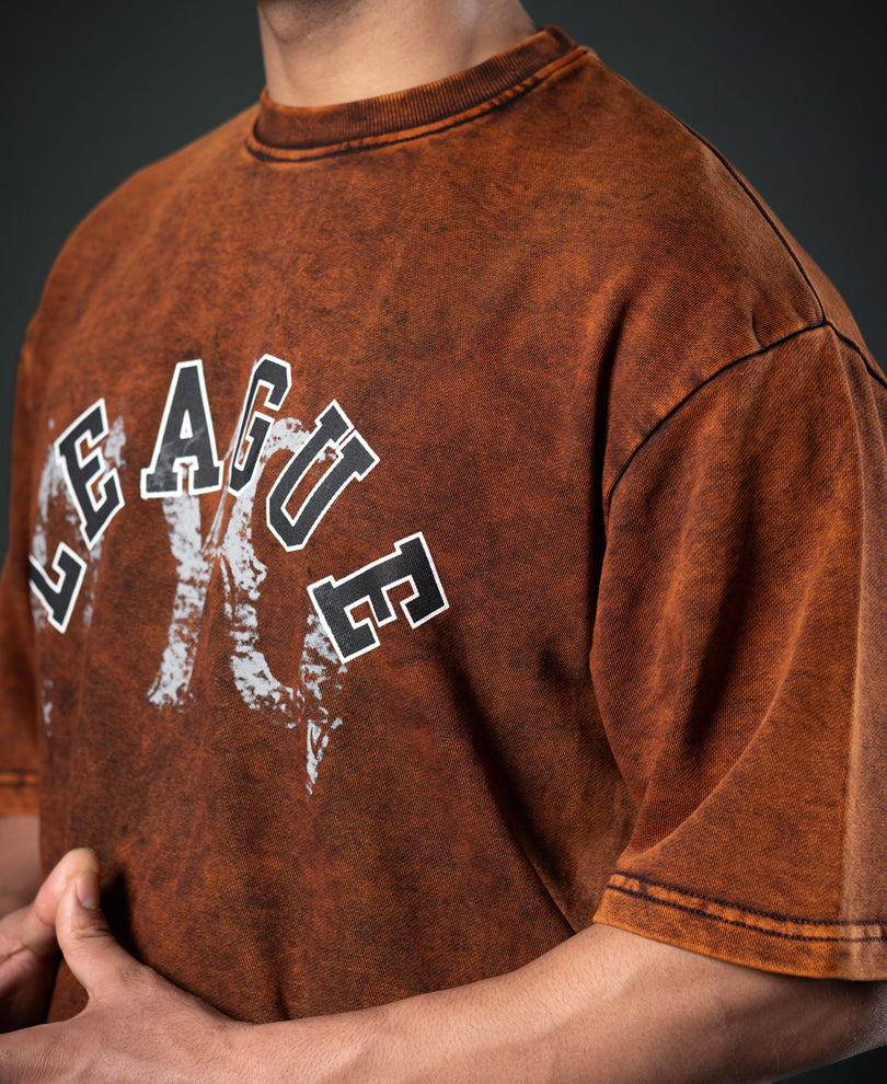 Brown Graphic T-Shirt.