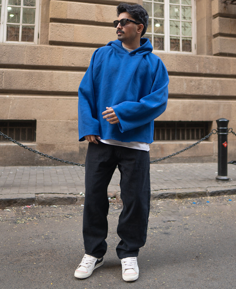 Carbon Black Basic Denim Baggy Fit Denim Jeans