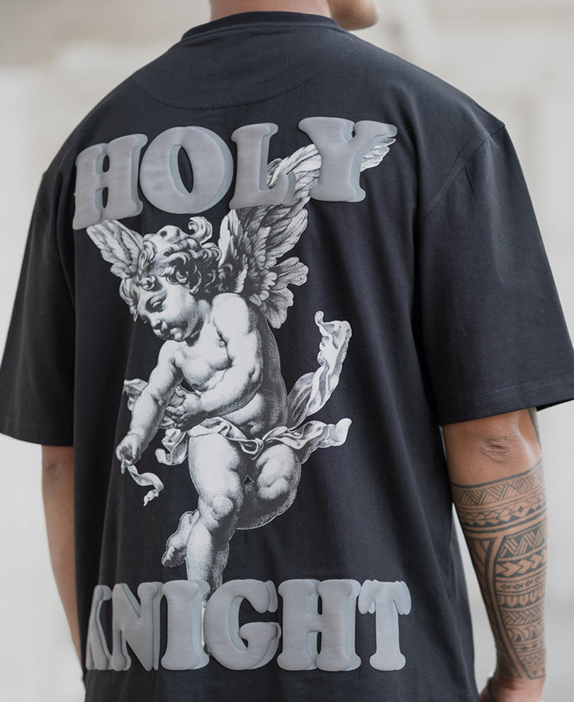 Black Printed T-Shirt