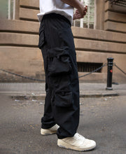 Black Technical Cargo Pant