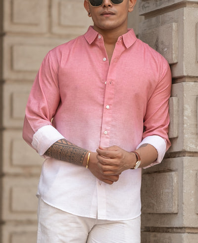 Coral Ombre Shirt