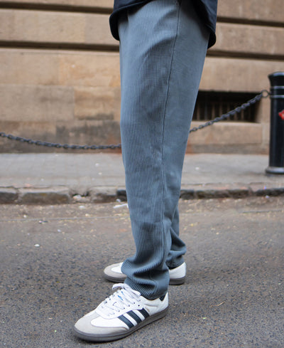 Grey Knit Gurkha Pant
