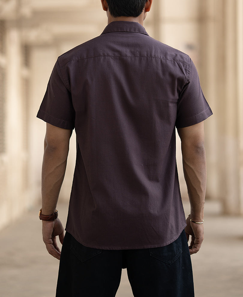 Coffee Brown Lightweight Shirt