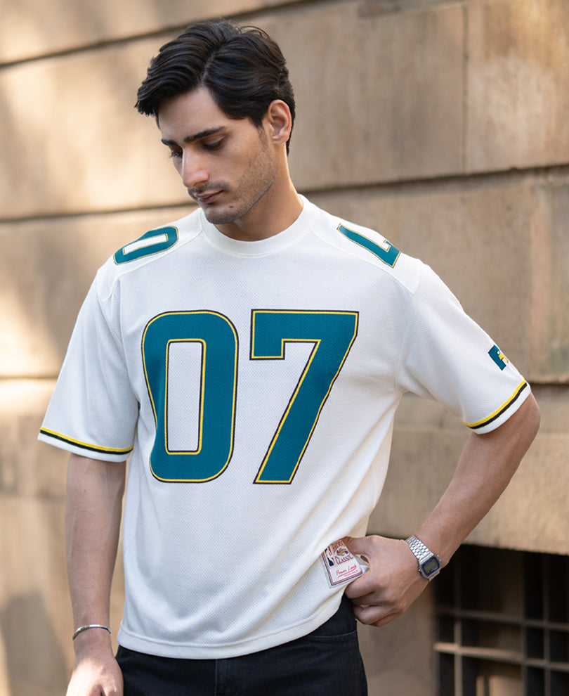 Off White Oversized Jersey T-Shirt