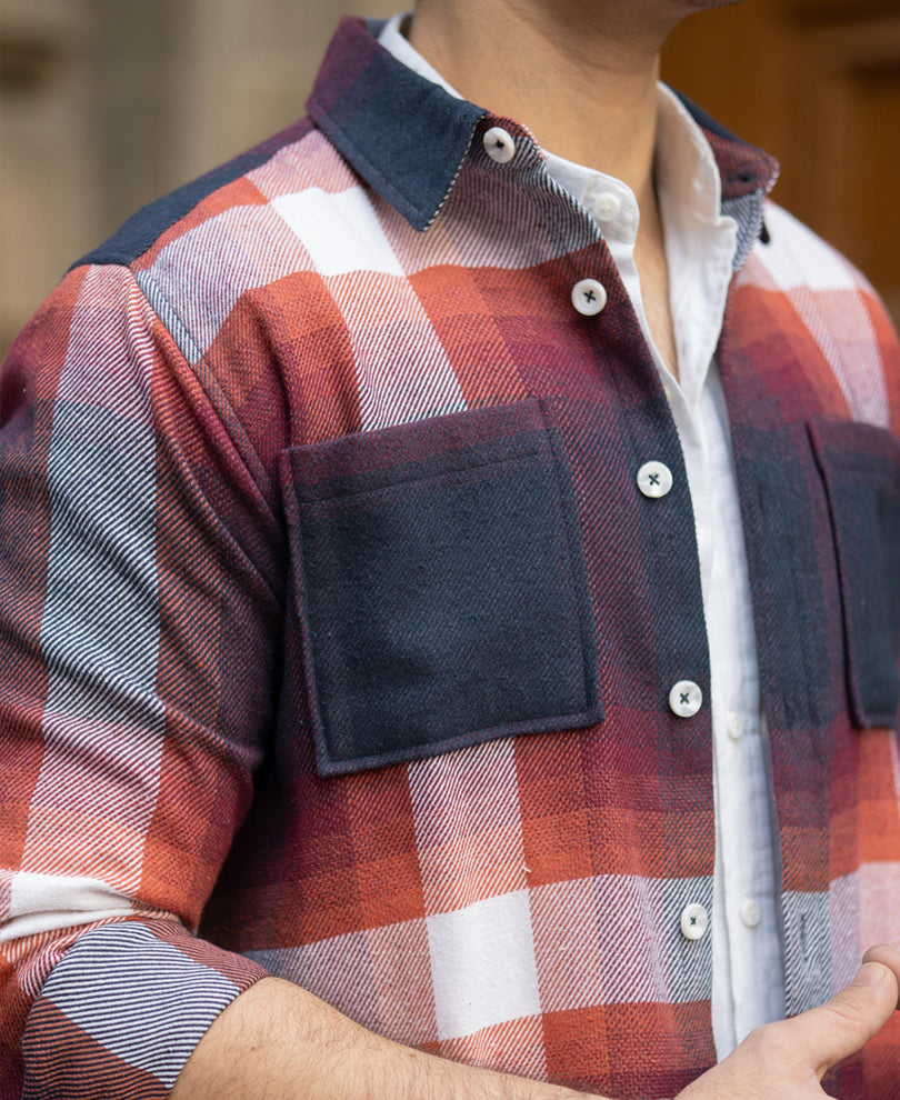 Multicolour Macro Checks Shirt