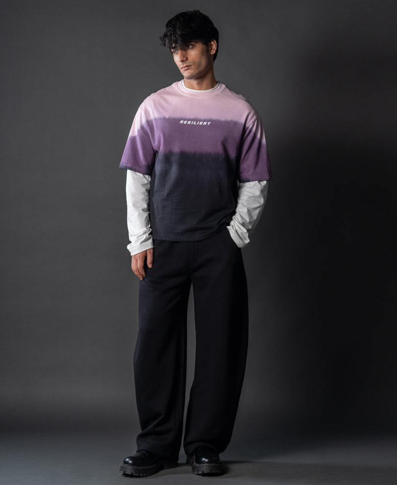 Purple Ombre Oversize T-Shirt.