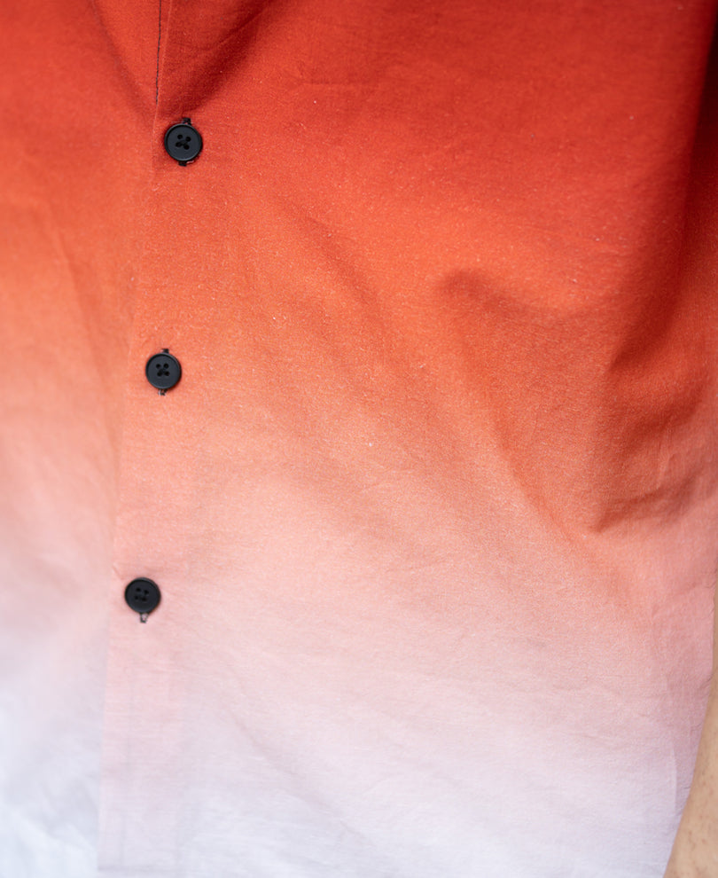 Dark Brick Ombre Shirt.
