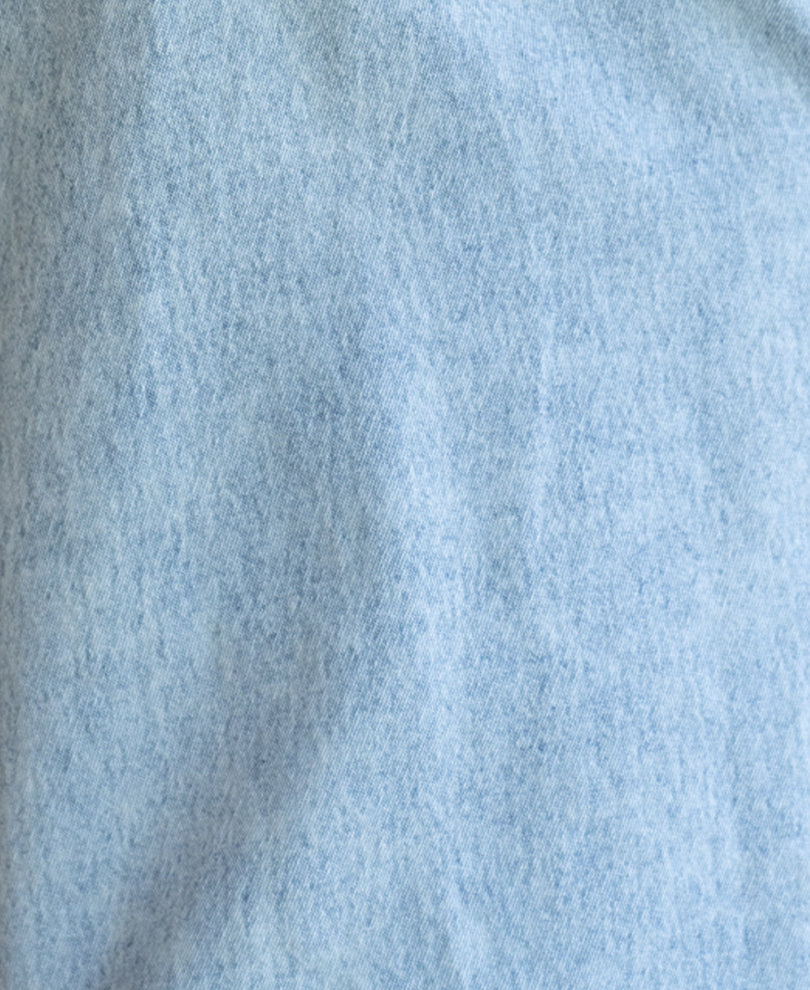 Blue Double Pocket Denim Shirt 100% Cotton