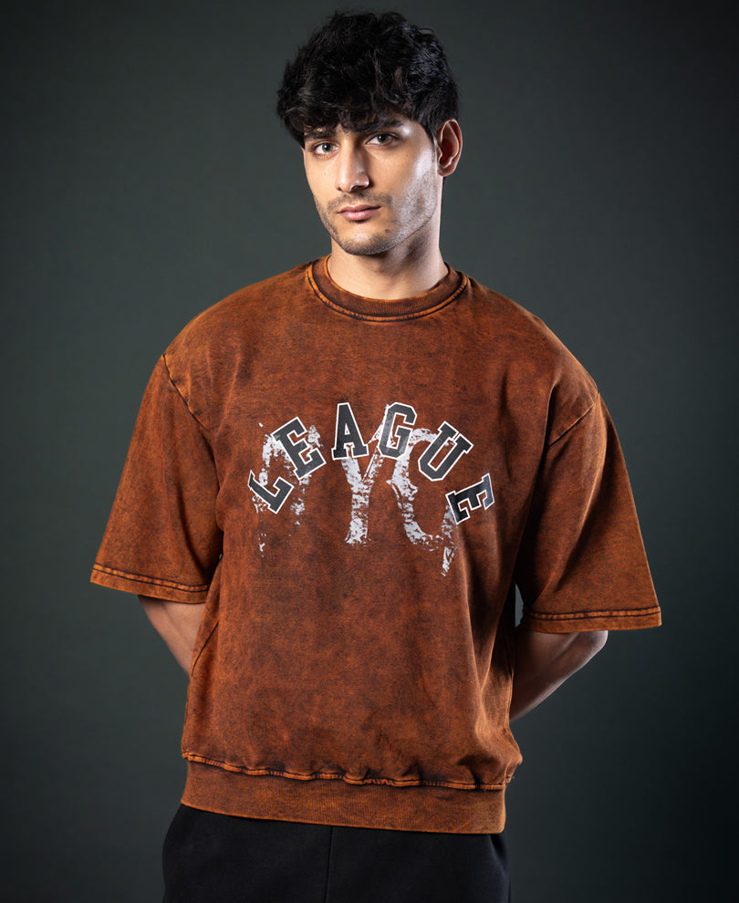 Brown Graphic T-Shirt.
