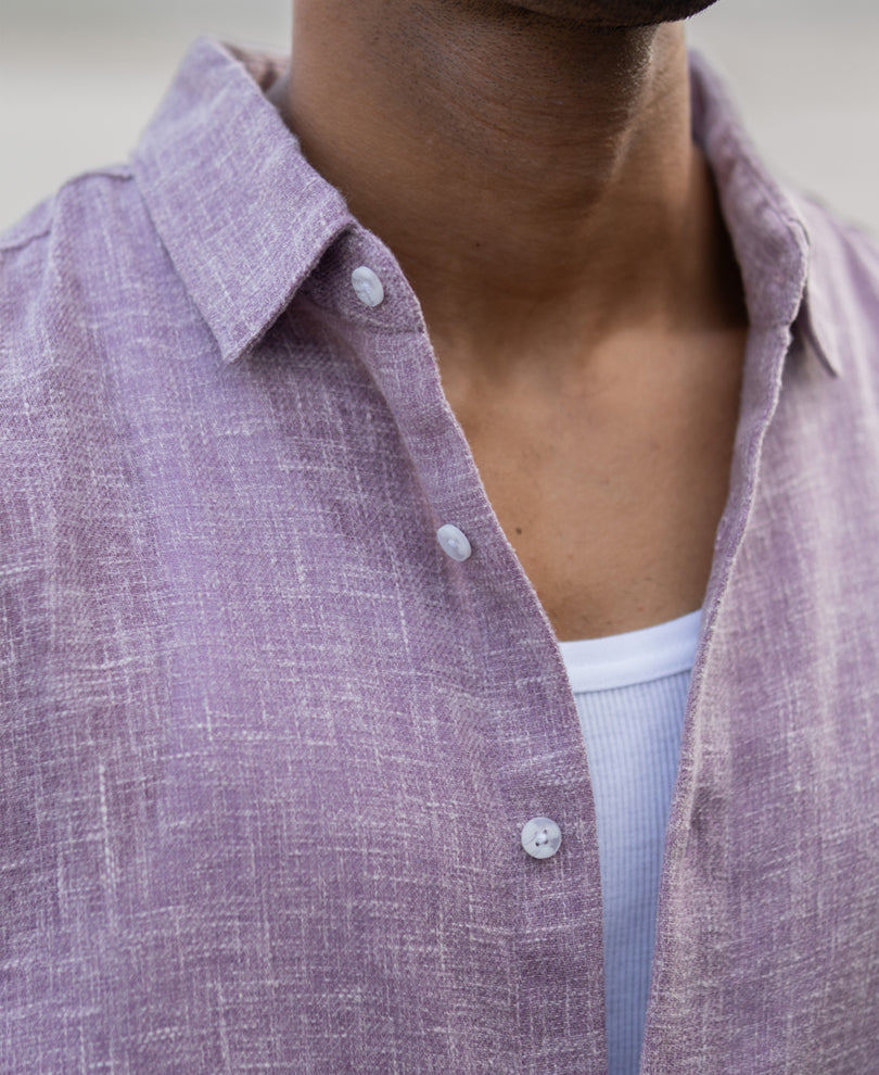 Lilac Structured Shirt