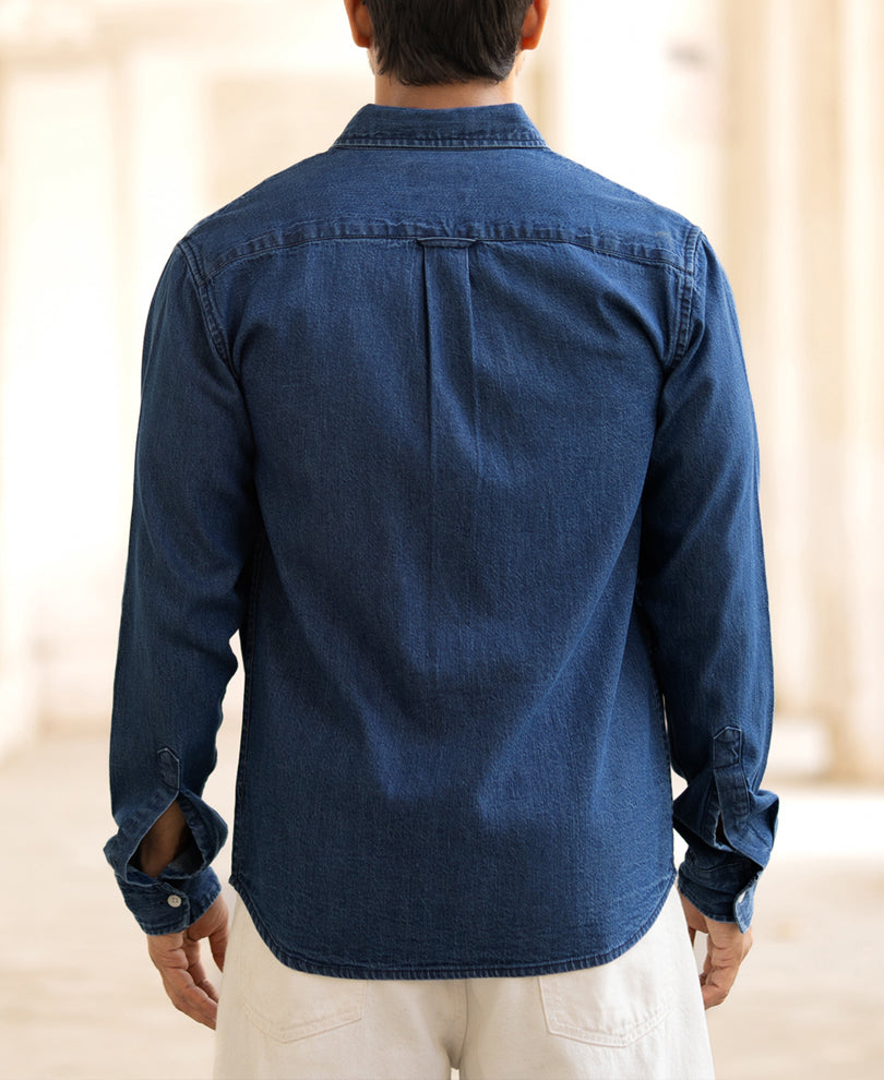 Blue Denim Shirt