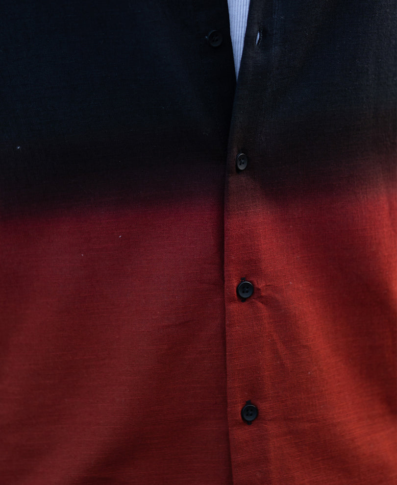 Black And Brown Ombre Shirt