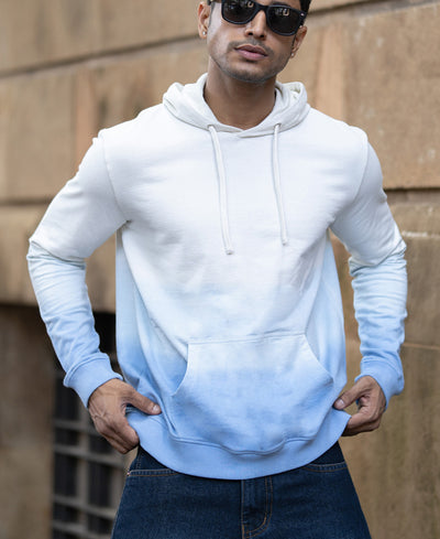 Blue Ombre Hoodie