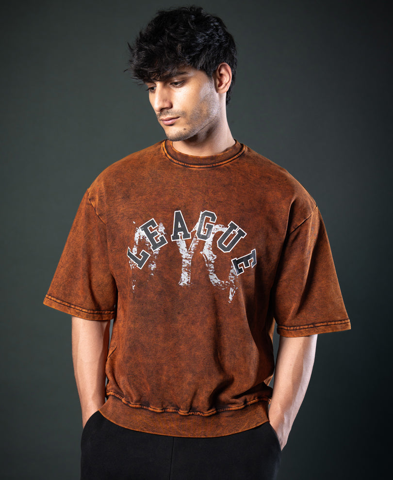 Brown Graphic T-Shirt.