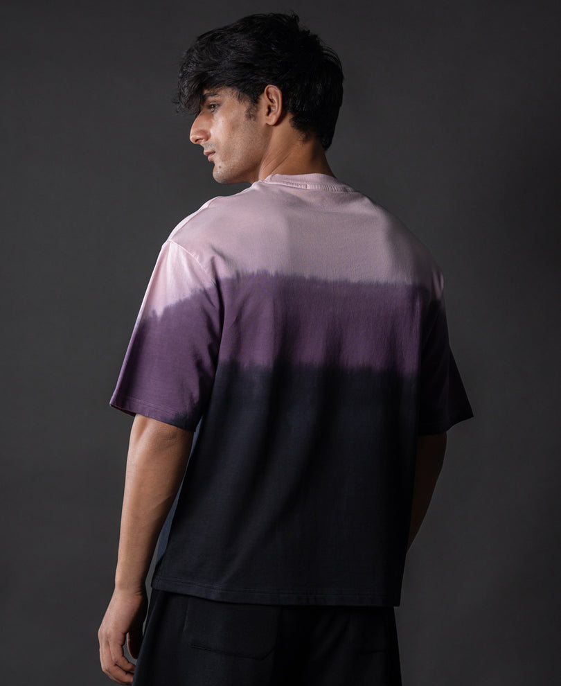 Purple Ombre Oversize T-Shirt.