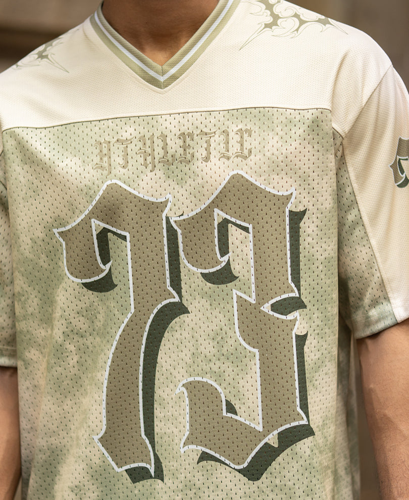 Sage Graphic Varsity T-Shirt.