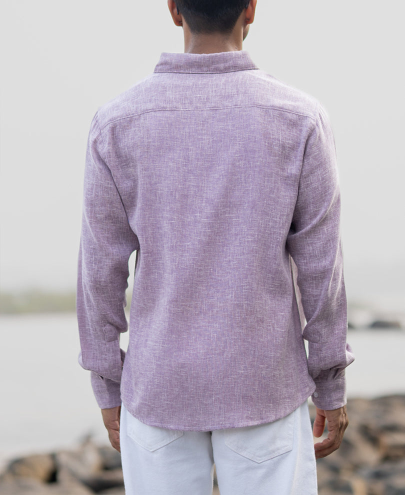 Lilac Structured Shirt