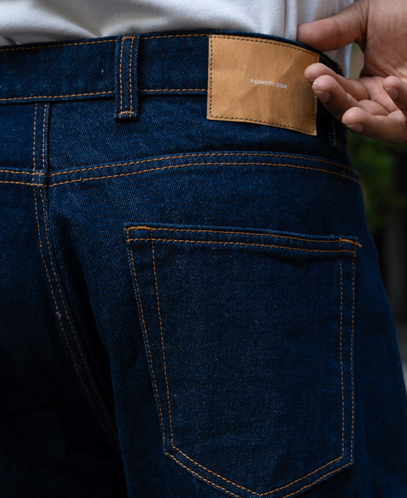 Raw Indigo Baggy Jeans.
