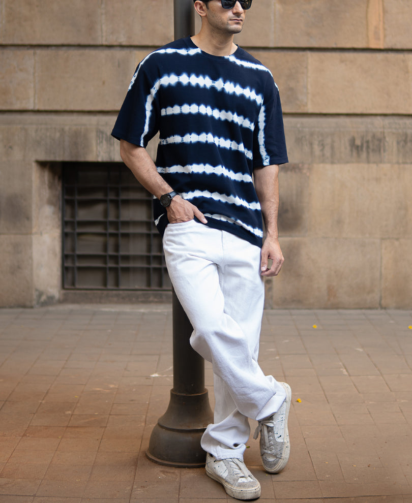 Navy Tie Dye T-Shirt.