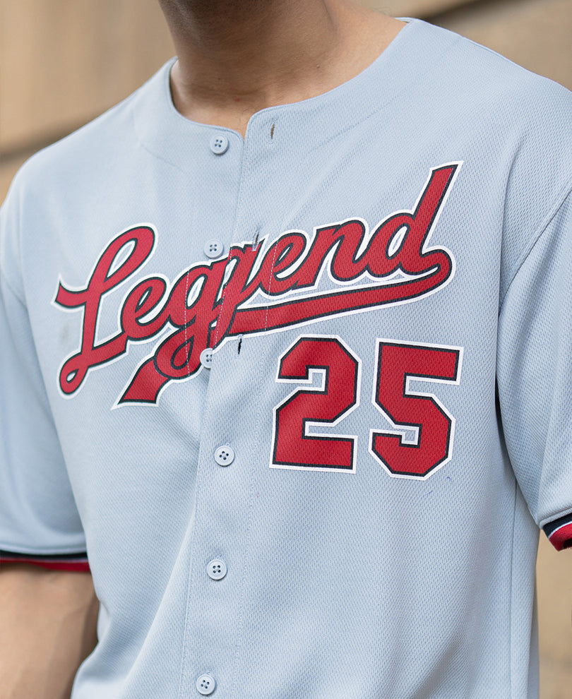 Grey Printed Jersey Shirt