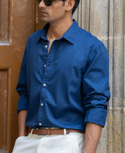 Blue Washed Shirt