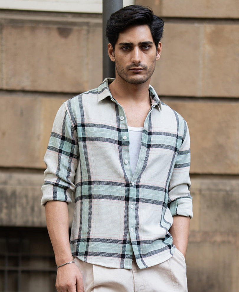 Off-White Structure Checks Shirt