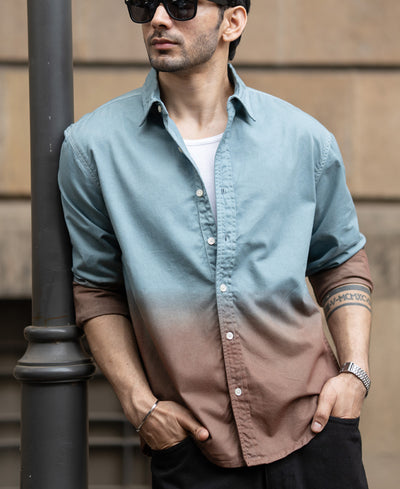 Grey Sky Ombre Shirt