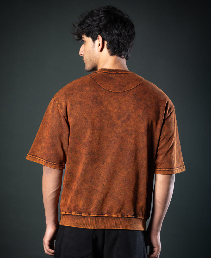 Brown Graphic T-Shirt.