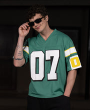 Green Graphic Jersey T-Shirt